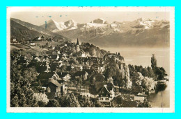 A001 / 269 Suisse Hilterfingen Am Thunersee Mit Eiger ( Timbre ) - Hilterfingen