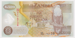 Zambia 500 Kwacha 2008 P#43f UNC - Zambie