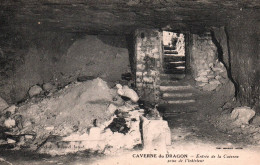 17806  CAVERNE DU DRAGON  Entrée De La Caverne Prise De L'Intérieur    (2 Scans ) 02 - Otros & Sin Clasificación