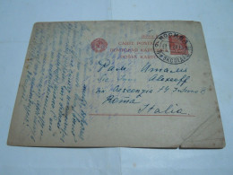 Russia USSR Postal Stationery Postcard Cover 1929  TO ROMA  ITALY - Cartas & Documentos