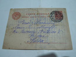 Russia USSR Postal Stationery Postcard Cover 1929  TO ROMA  ITALY N2 - Brieven En Documenten