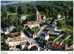 Carte Postale 77. Faremoutiers Vue D'avion Et L'abbaye Trés Beau Plan - Faremoutiers