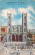 CANADA - L'église Notre Dame - Montréal - Carte Postale Ancienne - Zonder Classificatie