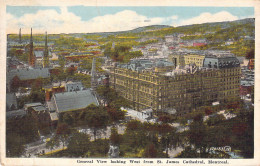 CANADA - General View Looking West From St James Cathedral - Montréal - Carte Postale Ancienne - Ohne Zuordnung