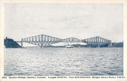 CANADA - Quebec Bridge - Carte Postale Ancienne - Sin Clasificación