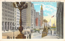 USA - KMichigan Avenue - Looking Noth From The Art Institute Of Chicago - Carte Postale Ancienne - Other & Unclassified