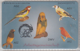 GERMANY 1994 SPECIES CONSERVATION BIRD HUSBANDRY AND BREEDING PARROT - Papageien