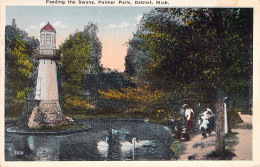 USA - Scene At Palmer Park - Detroit - Michigan - Carte Postale Ancienne - Autres & Non Classés