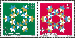 LUXEMBOURG,LUXEMBURG, 2021,  Mi. 2288-2289, SATZ WEIHNACHTEN, NOEL ,POSTFRISCH, NEUF, - Unused Stamps