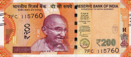 India 200 Rupees 2020 VF P-113 "free Shipping Via Regular Air Mail (buyer Risk)" - Indien