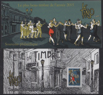 FRANCE - Tango Feuillet Souvenir - Blocs Souvenir