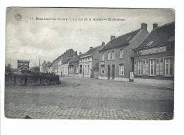 Boechout   11 Bouchoui-lez-Anvers  -  La Rue De La Station - Statiestraat 1913 - Böchout