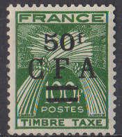 FRANCE CFA - Timbre-taxe 1949 50 F - Portomarken