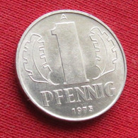 Germany 1 Pfennig 1975 KM# 8.1 Lt 160 *VT  German-Democratic Republic  Alemanha Oriental DDR RDA Alemania Allemagne - Sonstige & Ohne Zuordnung