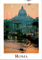 (1 R 28) (17 X 12 Cm) Italy (posted To France) Roma - Ponti