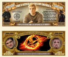 USA - FANTASY NOTE - PEETA  MELLARK - UNC / SERIES  HUNGER  GAMES - Autres & Non Classés