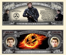 USA - FANTASY NOTE - GALE  HAWTHORNE - UNC / SERIES  HUNGER  GAMES - Other & Unclassified