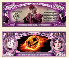 USA - FANTASY NOTE - EFFIE  TRINKET - UNC / SERIES  HUNGER  GAMES - Autres & Non Classés