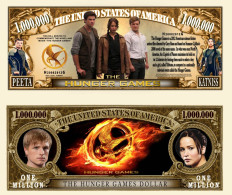 USA - FANTASY NOTE - THE  HUNGER  GAMES - UNC / SERIES  HUNGER  GAMES - Other & Unclassified