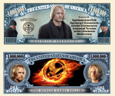 USA - FANTASY NOTE - HAYMITCH  ABERNATHY - UNC / SERIES  HUNGER  GAMES - Otros & Sin Clasificación