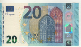 20 EURO  Firma Ch. Lagarde    E 013 F5    EN1649861376  /  FDS - UNC - 20 Euro