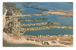 CLEARWATER BEACH (ESTADOS UNIDOS) • AIR VIEW LOOKING TOWARD CLEARWATER CAUSEWAY FROM THE SOUTH END OF THE BEACH - Clearwater