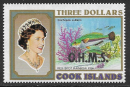 Cook Islands Scott # O66 MNH Marine Life, 1998, CV$3.75 - Christmas Island
