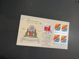 (N1 R 29) (Australia) 150th Anniversary Of Sydney Stock Exchange (5th May 1971 - 5th May 2021) On 1971 Cover (Nº4332) - Storia Postale