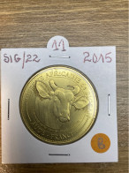Monnaie De Paris Jeton Touristique - 11 - Sigean - Réserve Africaine De Sigean - 2015 - 2015