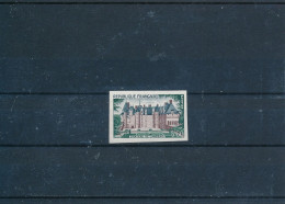 Non Dentelé France 1968 Construction Du Château De Langeais Par Jean Bourré N° 1559 Cote 23 € (en 2017) Prix 15 % - 1961-1970