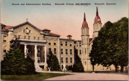 Kentucky Nazareth The Nazareth College And Academy Church And Administration Building Handcolored Albertype - Sonstige & Ohne Zuordnung