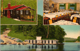 Kentucky Somerset Lee's Ford Resort Cottages Restaurant Dining Room Boat Dock Boats And Motors - Autres & Non Classés