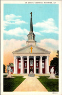 Kentucky Bardstown St Joseph's Cathedral Curteich - Other & Unclassified