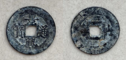 Ancient Annam Coin Canh Hung Thong Bao Reverse Son Nam - Le  Kings Under The Trinh 1740-1776 - Vietnam