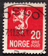 Norway 1927  Minr.124A OSLO ( Lot H 1904 ) - Oblitérés