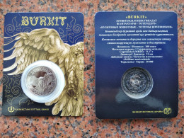 Kazakhstan 2022. Berkut. Silver Copper-nickel Blister Coin.NEW!!! - Kazajstán