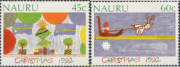 276748 MNH NAURU 1992 NAVIDAD - Nauru