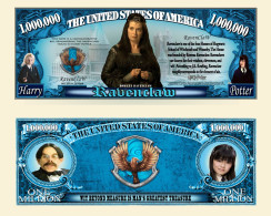 USA - FANTASY NOTE - HOUSE  RAVENCLAW - UNC / SERIES  HARRY  POTTER - Sonstige & Ohne Zuordnung