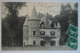 Cpa Auffargis Château D'Auffargis Façade Ouest 1910 - TER24 - Auffargis