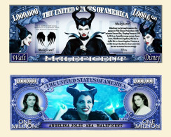 USA - FANTASY NOTE - ANGELINA  JOLIE  AS  MALEFICENT  -  UNC - Otros & Sin Clasificación