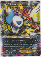 CARTE POKEMON - M Absol EX XY63 ( Carte Geante) VF Neuve - XY