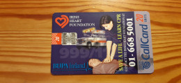 Phonecard Ireland - Irish Heart Foundation, Ambulance - Irlande