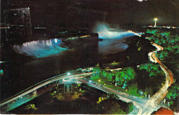 USA - NIAGARA Falls At Night - Carte Postale Ancienne - Ohne Zuordnung