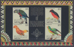 2011 St Vincent Grenadines Mayreau 123-126KL Birds 9,00 € - Spechten En Klimvogels