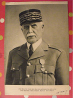 Affiche Affichette  Maréchal Pétain. V OA 115 - Oorlog 1939-45