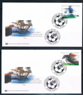 UNITED NATIONS 2005. International Year Of Sport. N. 2 Fdc Ufficio Di Vienna. - NATO