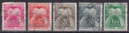 1960 N°90/N°94 Y&T GERBES COTE 2023 6.00€ - 1960-.... Oblitérés