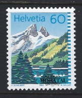 1993 Suiza Suisse Switzerland Yv 1418 Mi 1489 Sc 905 Mountain Lakes **MNH Mint Never Hinged﻿, Very N - Gebraucht