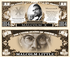 USA - FANTASY NOTE - MALCOLM  X -  UNC - Other & Unclassified