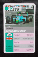 Trading Cards - ( 6 X 9,2 Cm ) 1995 - Formule 1 - Leyton House IImor - Grande Bretagne - N°2D - Moteurs